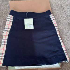 Black Burberry Skirt 12y